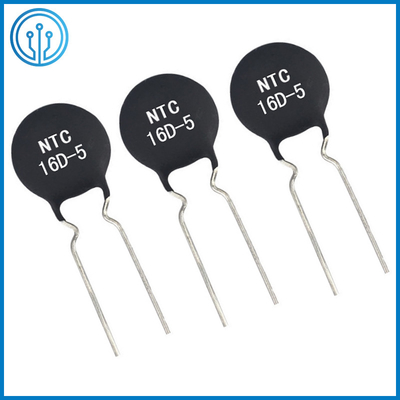2 het Beperken van Pin Radial Leaded NTC Huidige Machtsthermistor 18D-5 16D-5 16Ohm 5mm 0.6A