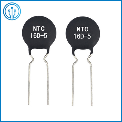 2 het Beperken van Pin Radial Leaded NTC Huidige Machtsthermistor 18D-5 16D-5 16Ohm 5mm 0.6A