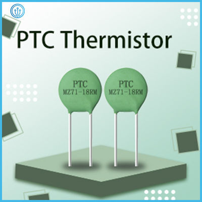 Demagnetiserend Ceramische PTC Thermistor 7.5MM van MZ71 18OHM Positieve Coëfficiëntenthermistor